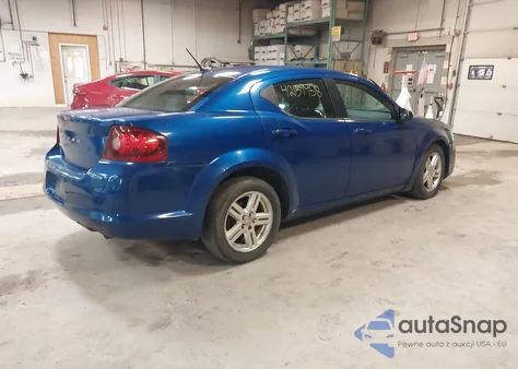 2012 Dodge Avenger Se z USA, uszkodzony, nr VIN 1C3CDZAB2CN275242